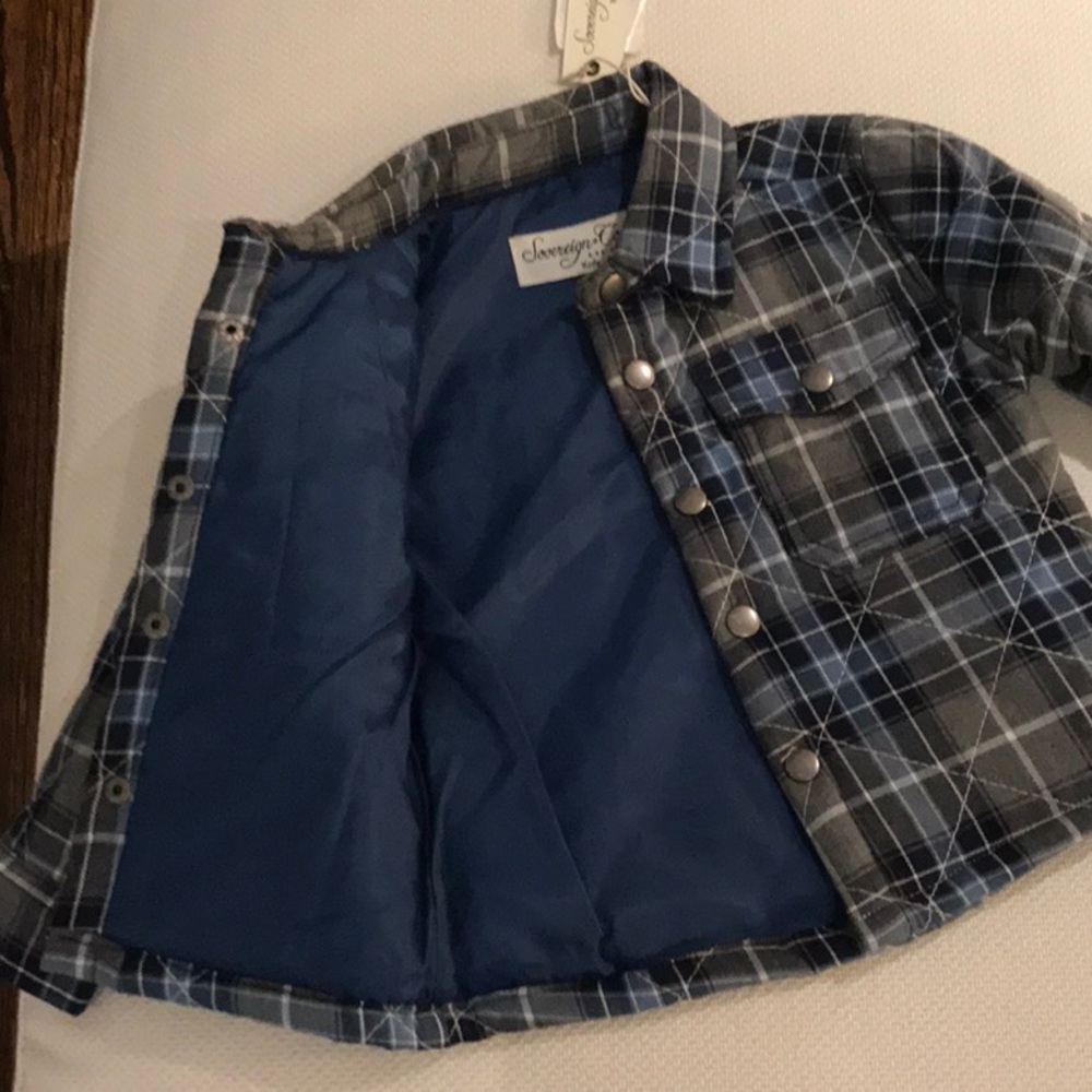 Sovereign Code quilted lumberjack jacket - Picture 4 of 6